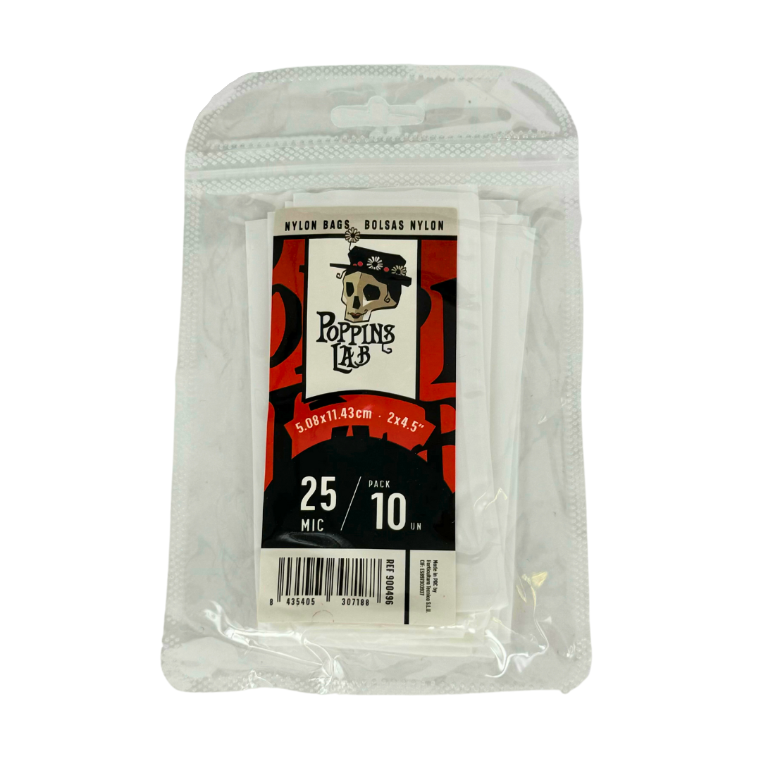 Bolsas nylon 5x11 cm (10 u) de Poppins Lab