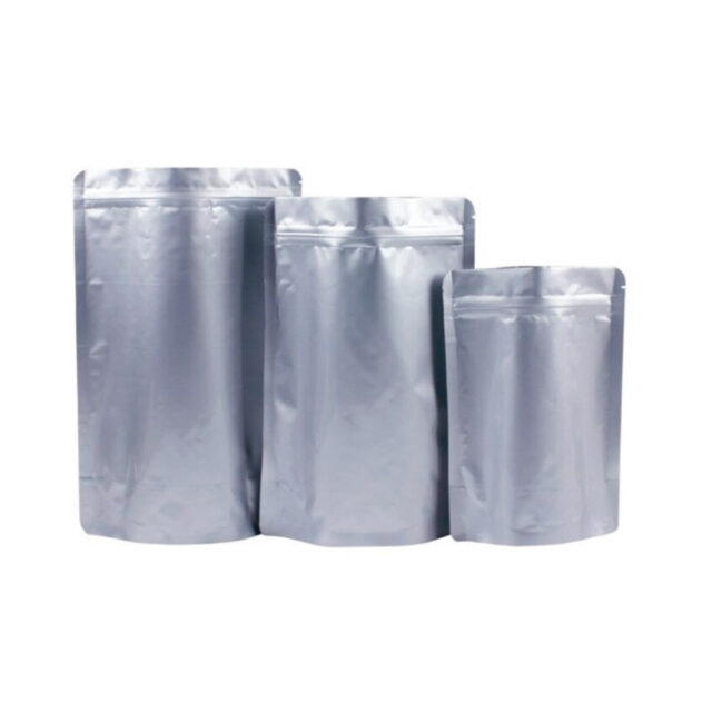 Bolsas zip aluminio sellables (pack 50) de Poppins Lab